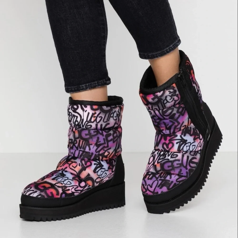 UGG Ridge Graffiti Pop‎ Waterproof Winter Boots